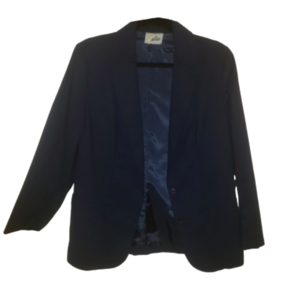 DALLAS navy blue blazer sz 14